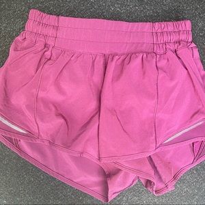 Lululemon “Cassis” Hotty hot shorts